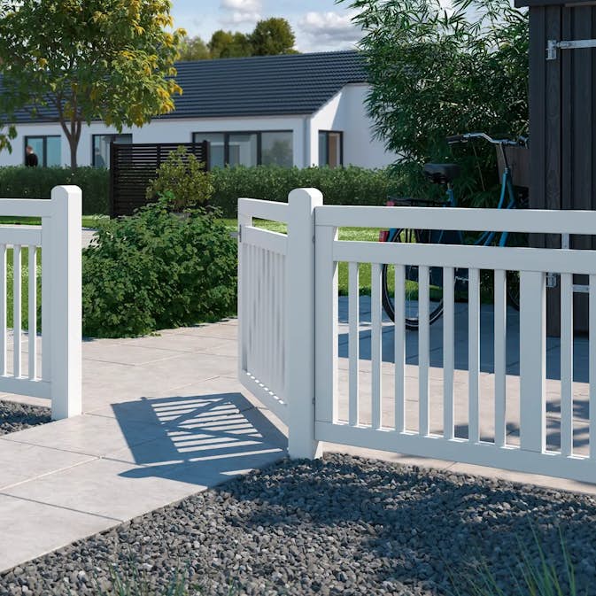 Port PLUS Linea Enkel med Beslag 100x80 cm