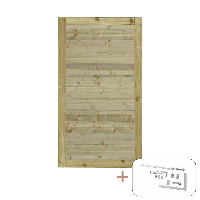 Port PLUS Plank Enkel med Beslag