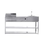 Frittstående Utekjøkken Myoutdoorkitchen Nordic Line Visby