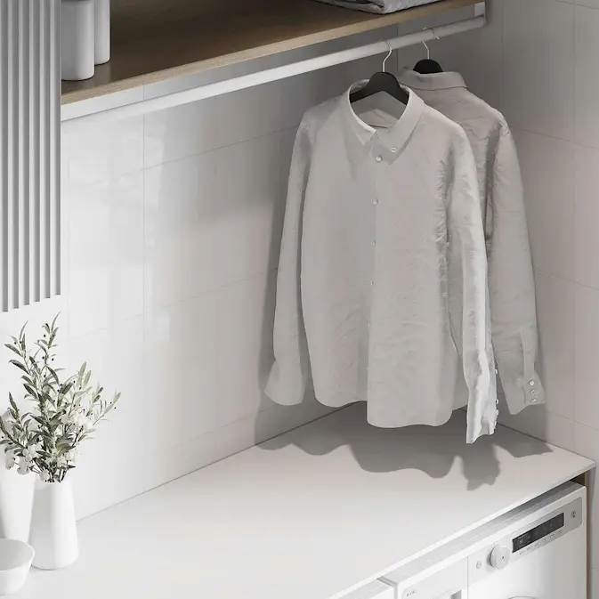 Baderomspanel Fibo 3091-M2030 Denver White