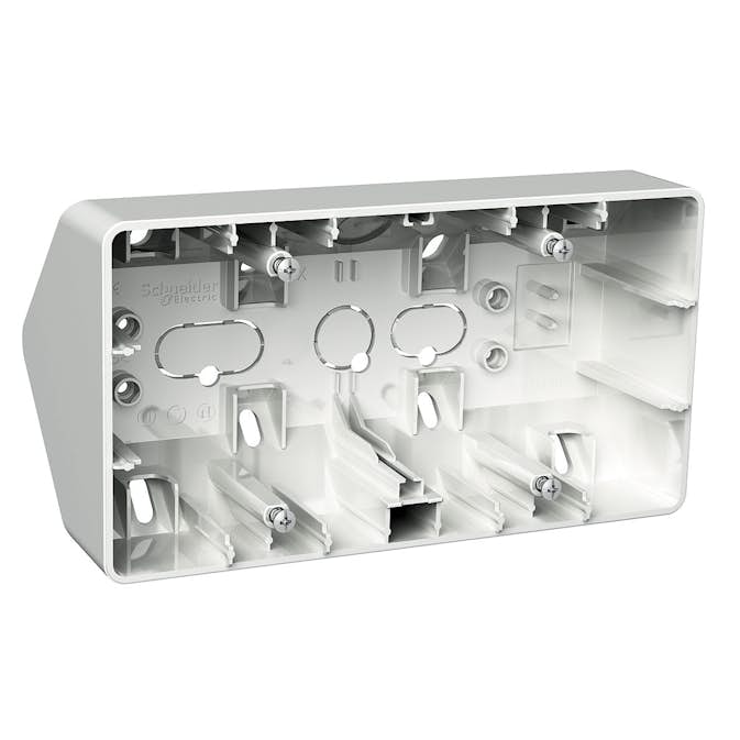 Hjørneboks Schneider Electric Exxact 2-rom