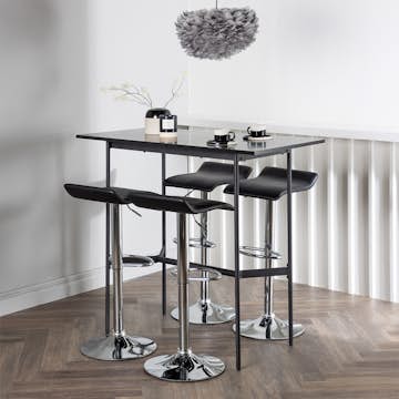 Spisegruppe Venture Home Rax med 4 stk Jonna Stoler