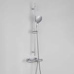 Dusjsett Bathlife Pärla/Dagg med Badekarbatteri