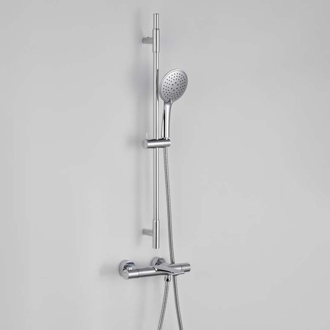 Dusjsett Bathlife Pärla/Dagg med Badekarbatteri