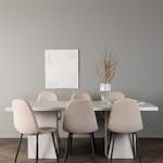 Spisegruppe Venture Home Olga med 6 Polar Stoler