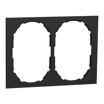 Ramme Elko One Plast 2-delt for Strømbryter Kombinasjonsmontasje