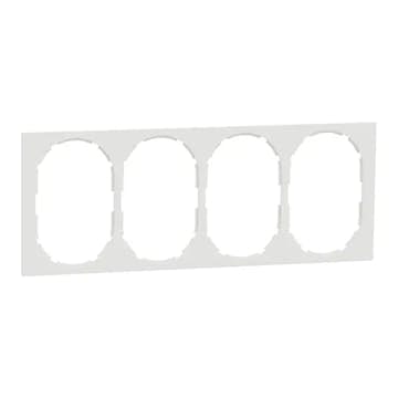 Ramme Elko One 4-Delt Strømbryter Kombinasjonsmontasje