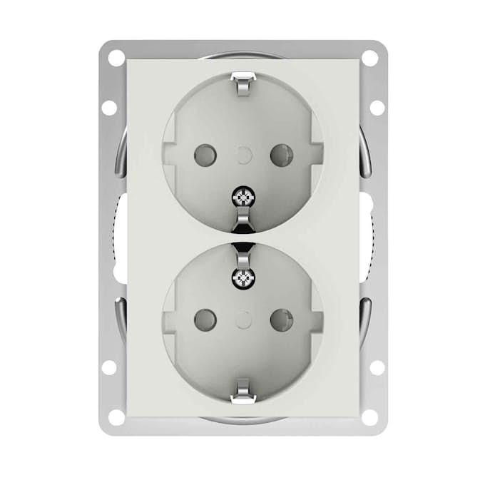 Stikkontakt Elko Plus 2-Veis uten Ramme