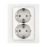 Stikkontakt Elko Plus 2-Veis DUO