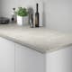 Benkeplate Fibo Laminat 195 Marble Grey