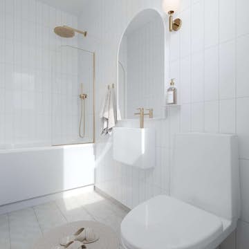 Baderomspanel Fibo 3091-M0830 Denver White