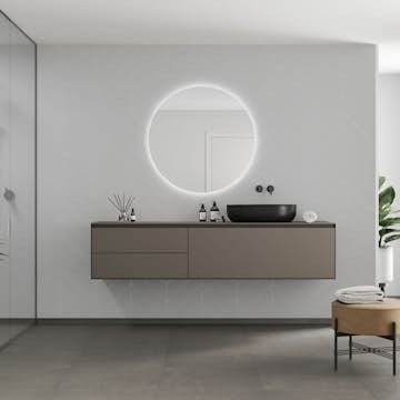 Baderomspanel Fibo 2090-LM6060 Light Grey