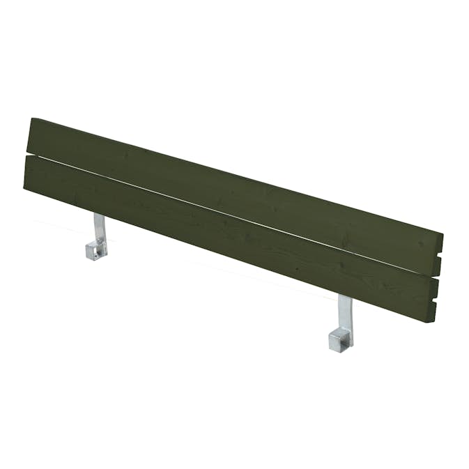 Ryggstøtte PLUS Zigma Piknikbord 166 cm Grønn
