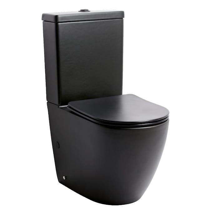 Toalett Lavabo Studio BTW Sort Matt Outlet
