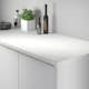 Benkeplate Fibo Laminat 627 Marble White