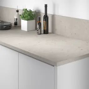 Benkeplate Fibo Laminat 619 Terrazzo Warm