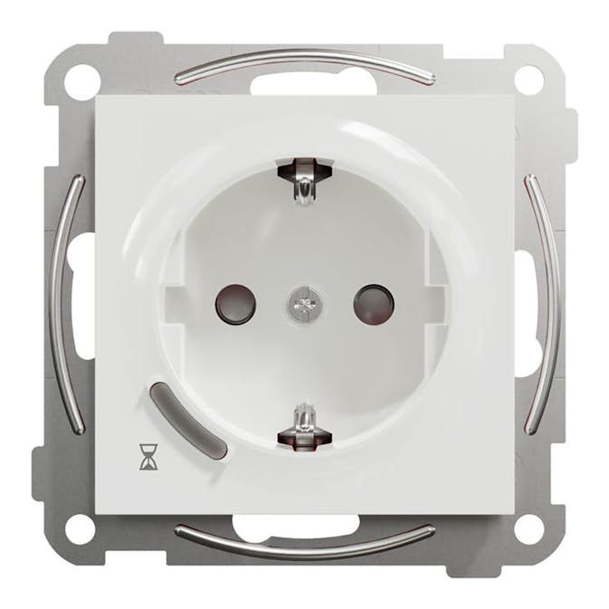 Timer Elko Stikkontakt Plus 1-veis 16A