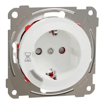 Timer Stikkontakt Elko One Innfelt 1-veis Jordet med Timer