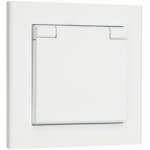 Stikkontakt Malmbergs Optima 1-Veis m/Jord IP44 Skrutilkobling