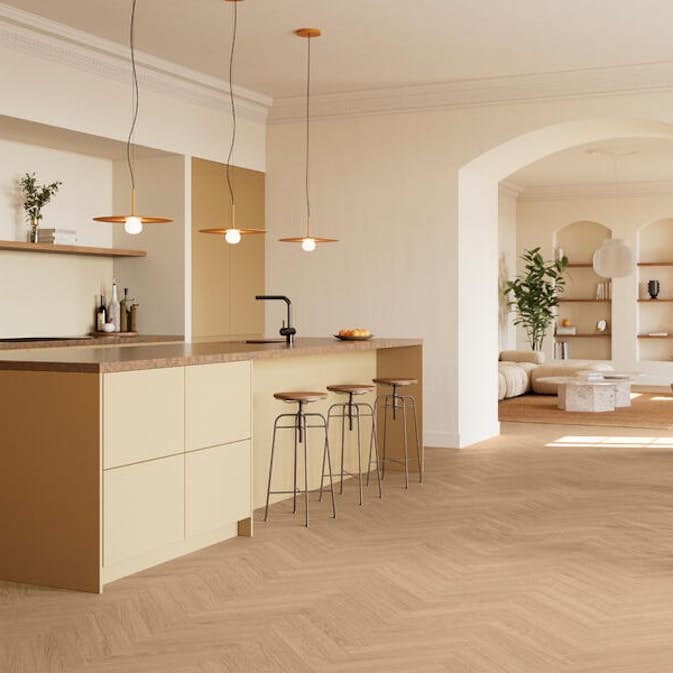 Laminatgulv BerryAlloc Chateau+ Charme Light Natural A+B