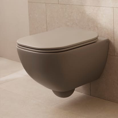 Vägghängd Toalettstol Miller Badrum Rimless