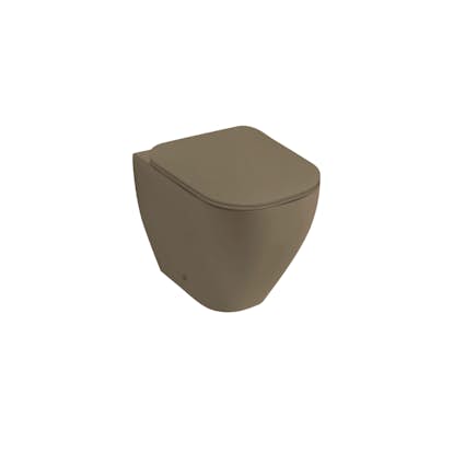 Golvstående Toalett Miller Badrum Rimless BTW Elegans Porslin