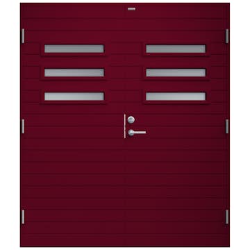 Tofløyet Ytterdør Diplomat Ingela Klart Glass