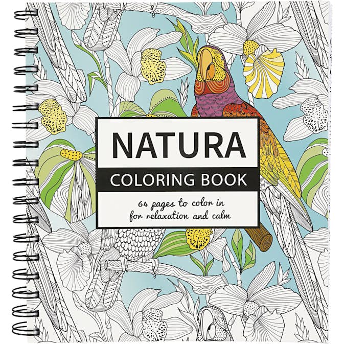 Malebok Creativ Company Antistress Natur Str 19,5x23 cm 64 1 St
