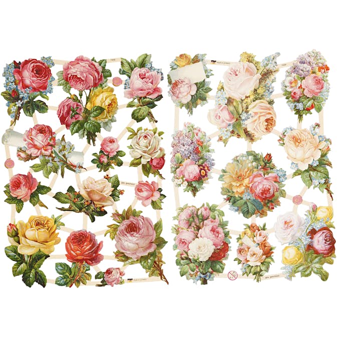 Glansbilder Creativ Company Roser 165x235 cm 2 Ark/1 Pk