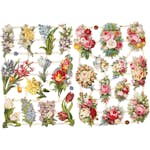 Glansbilder Creativ Company Vårblomster 165x235 cm 2 Ark/1 Pk