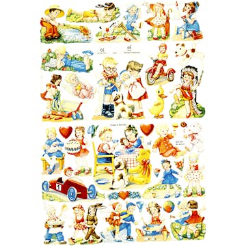 Glansbilder Creativ Company Barn 165x235 cm 2 Ark/1 Pk