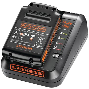 Batteri og Lader Black+Decker 14,4V/18V  Outlet