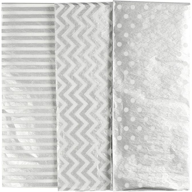 Silkepapir Creativ Company med trykk 50x70 cm 1 pk