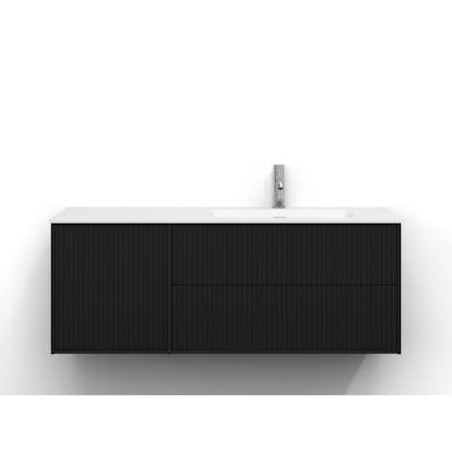 Tvättställsskåp Svedbergs Epos 120x45 med 2+1 Lådor