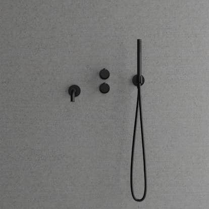 Badkarsblandare Scandtap Steel Harmonized 4 för Inbyggnad