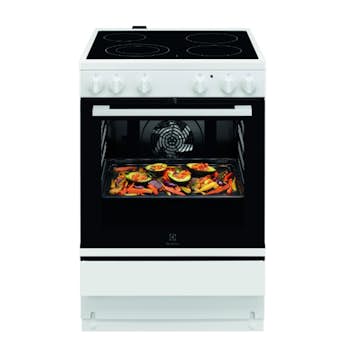 Glasskeramisk Komfyr Elektrolux LKR64004NW Hvit