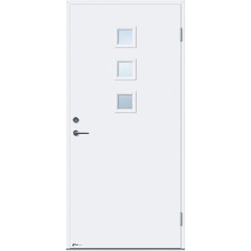 Ytterdør Tundøren Tun 736 Hvit uten Sylinder