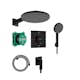 Takduschset Hansgrohe Raindance Alive S 300 1jet för Inbyggnad