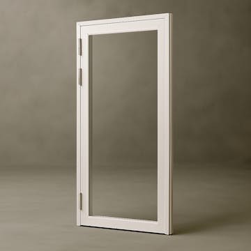 Balkongdør Fjordvindu Solid Aluminium 3-Lags Helglass