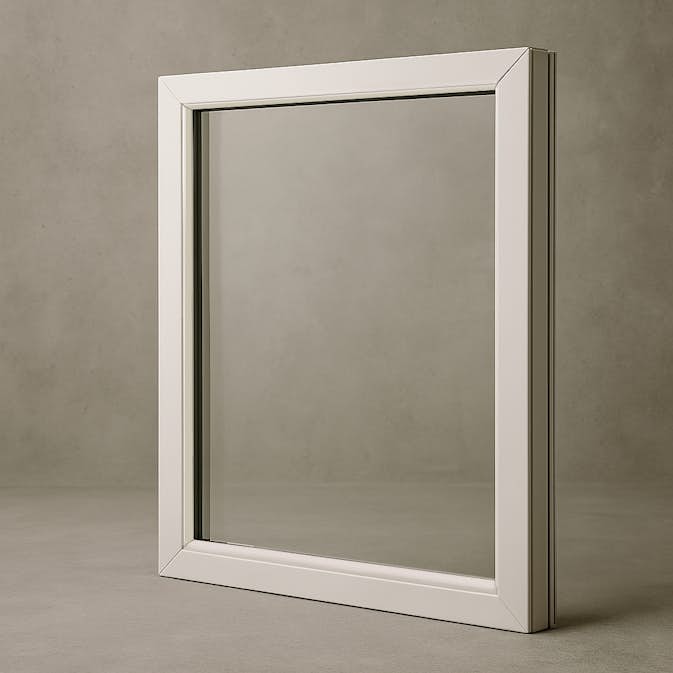 Vindu Fjordvindu Fastkarm Signatur Aluminium 3-Lags