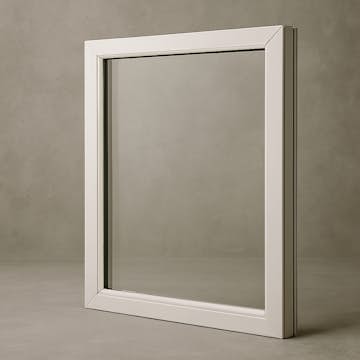 Vindu Fjordvindu Fastkarm Solid Aluminium 3-Lags