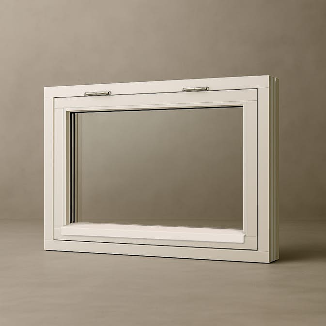 Vindu Fjordvindu Topphengslet Kraft Tre 3-Lags