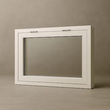 Vindu Fjordvindu Topphengslet Solid Aluminium 3-Lags