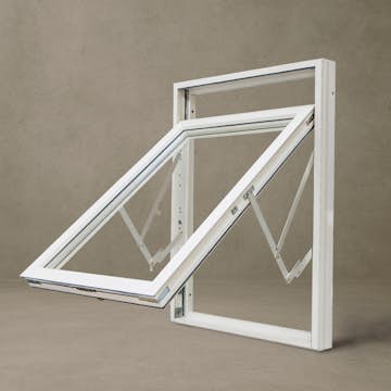 Vindu Fjordvindu Toppsving Solid Aluminium 3-Lags