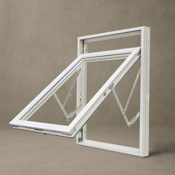 Vindu Fjordvindu Toppsving Solid Aluminium 3-Lags