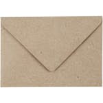 Konvolutt Creativ Company Resirkulert Str 7,8x115 cm Beige 50 St/1 Pk
