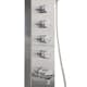 Utedusj Metalcraft med Massasje & Bunnplass 80x80