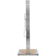 Utedusj Metalcraft med Massasje & Bunnplass 80x80