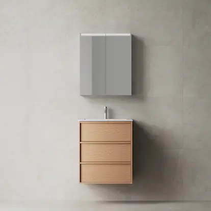 Tvättställsskåp INR Terra Carve med 3 Lådor