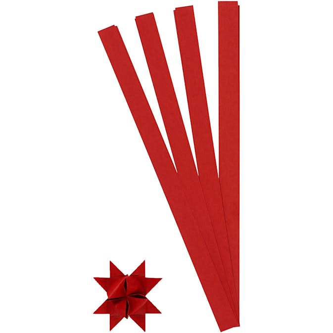 Stjernestrimler Creativ Company BxD 1,5x6,5 cm 100 Strimler/1 Pk